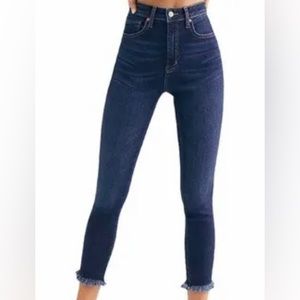 Free People Raw High-Rise Jegging Size 26